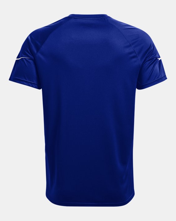 เสื้อแขนสั้น UA Golazo 3.0 สำหรับผู้ชาย in Blue image number 5